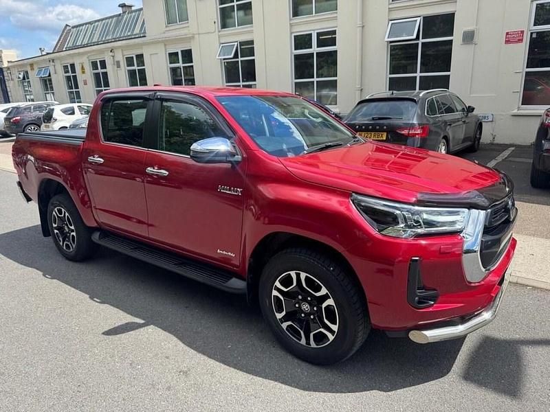 Red Used 2022 Toyota HiLux Pickup | £27,989 (Good price) - Image 1/4