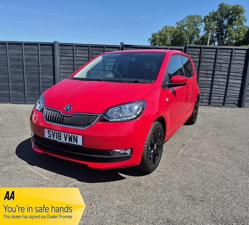 Red Used 2018 Skoda Citigo Colour Edition Hatchback | £7,950 (Fair price) - Image 1/4