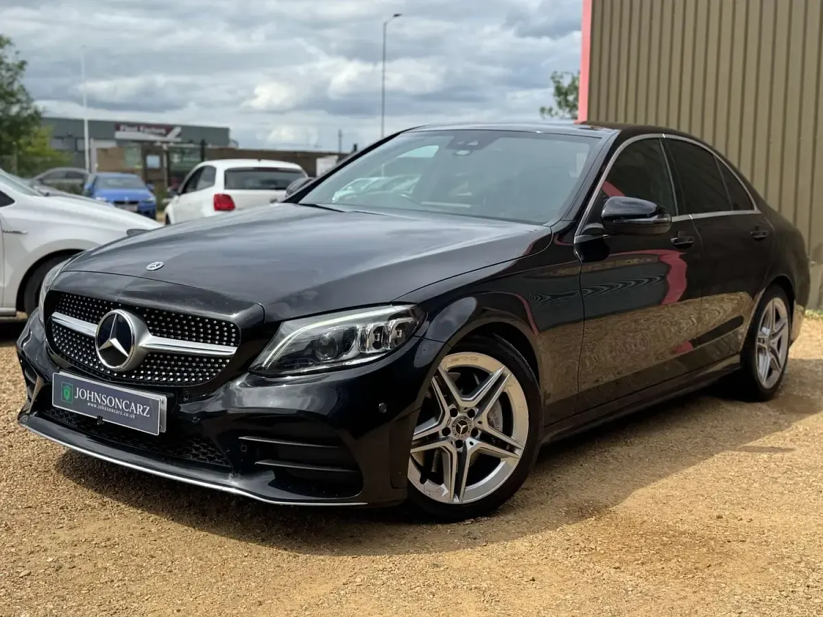 Used Mercedes C300 AMG Line Premium 2019 Black Sedan