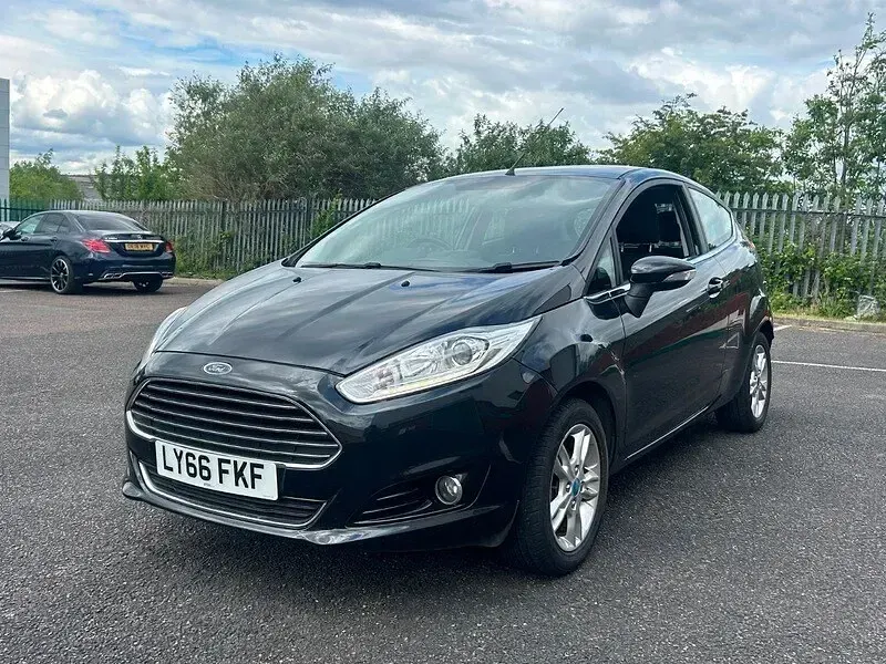 Used Ford Fiesta Zetec 2016 Black Hatchback