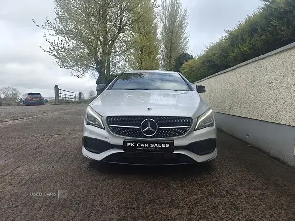 Used Mercedes CLA220 AMG line 2018 Silver Sedan
