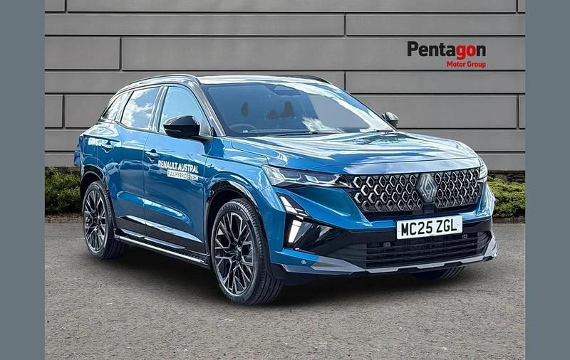 Naxos blue black roof Used 2025 Renault Austral Techno Esprit Alpine SUV | £33,950 - Image 1/4