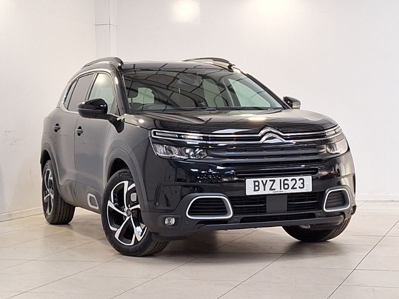 Black Used 2021 Citroën C5 Aircross PureTech SUV | £15,298 (Fair price) - Image 1/4