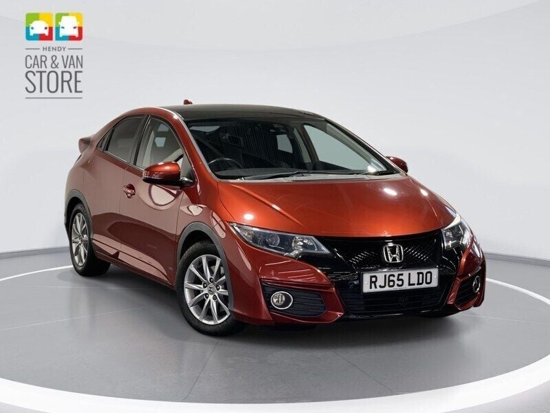 Red Used 2015 Honda Civic SR Hatchback | £8,599 (Fair price) - Image 1/4