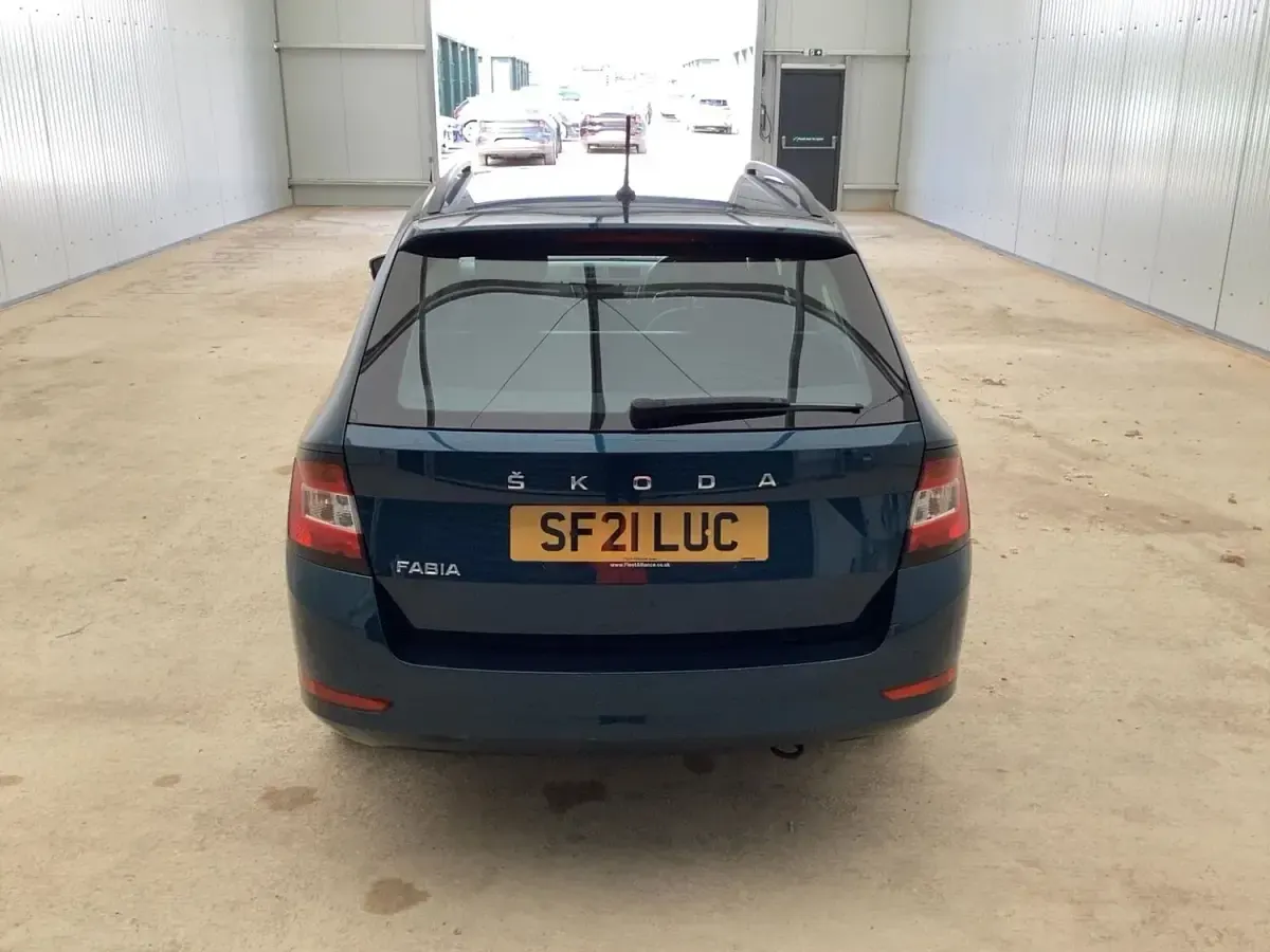 Used Skoda Fabia SE 2021 Blue Hatchback