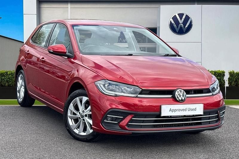 Used VW Polo Style 95 HP (69 kW) 2022 Red Hatchback