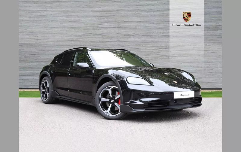 Black Used 2024 Porsche Taycan Cross Turismo Sedan | £85,950 - Image 1/4