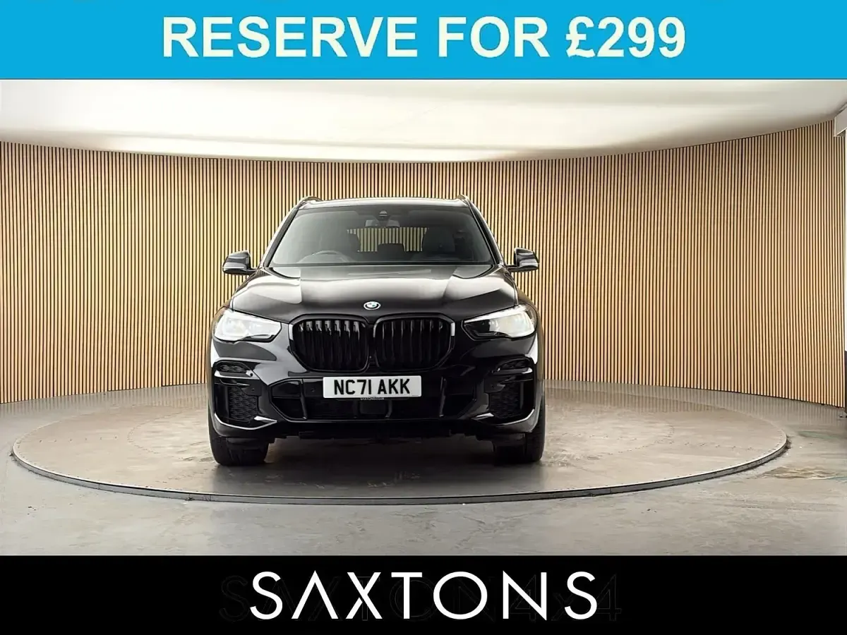 Used BMW X5 M Sport 340 HP (250 kW) 2021 Sapphire black SUV