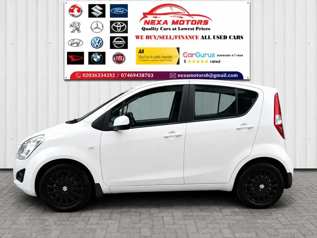 Used Suzuki Splash 68 HP (50 kW) 2014 White Hatchback