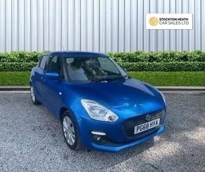 Blue Used 2019 Suzuki Swift SZ-T Hatchback | £6,695 (Fair price) - Image 1/1