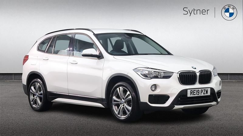 Used BMW X1 Sport Line 138 HP (101 kW) 2019 White SUV