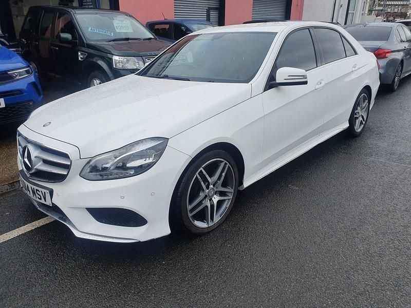 White Used 2014 Mercedes E250 AMG Sedan | £6,595 (Super price) - Image 1/4