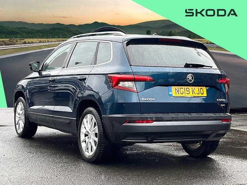 Used Skoda Karoq SE 150 HP (110 kW) 2019 Blue SUV