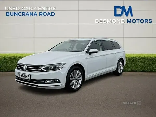 Used VW Passat Business 190 HP (139 kW) 2016 White Estate
