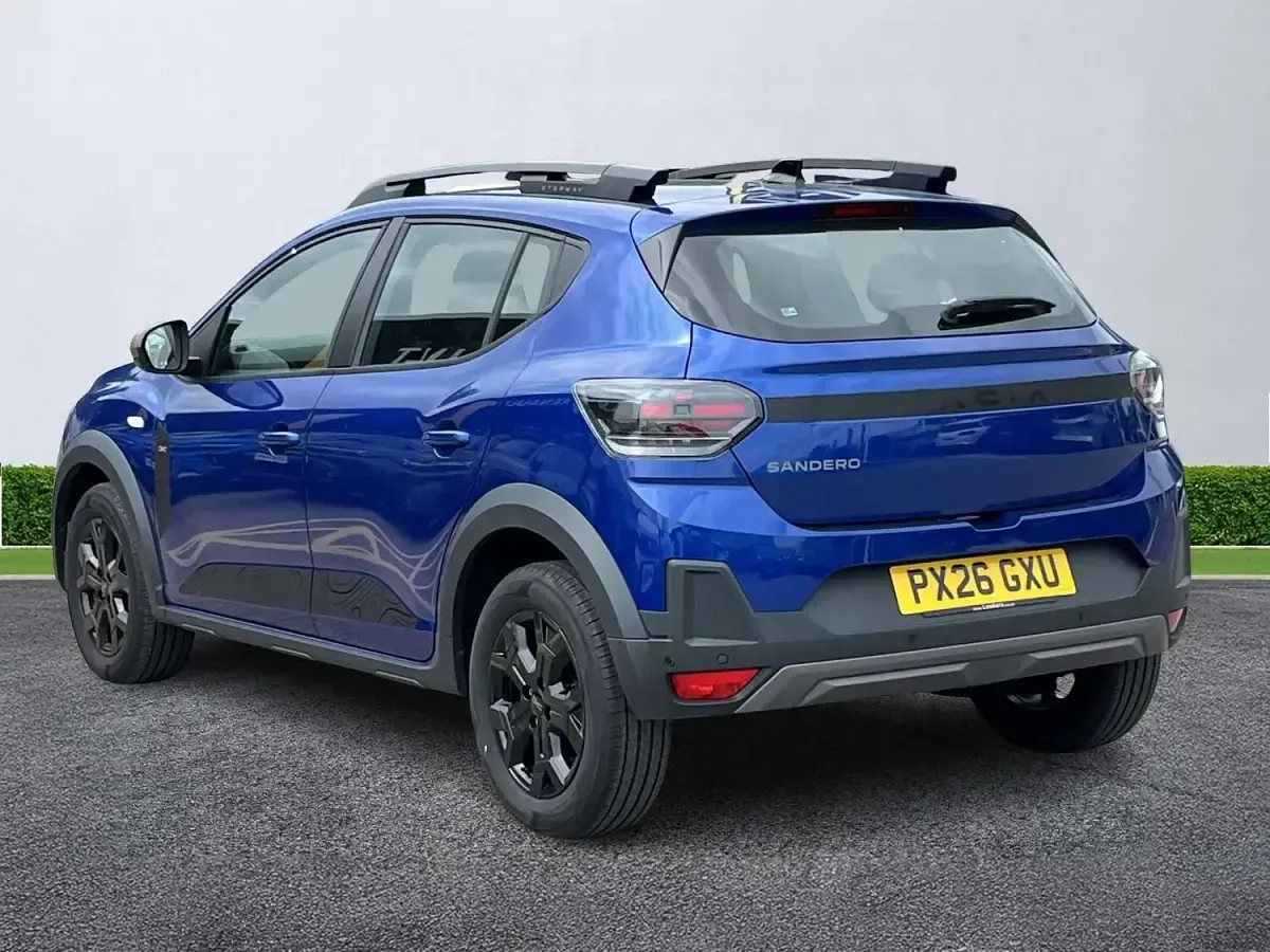 New Dacia Sandero Extreme 2026 Iron blue