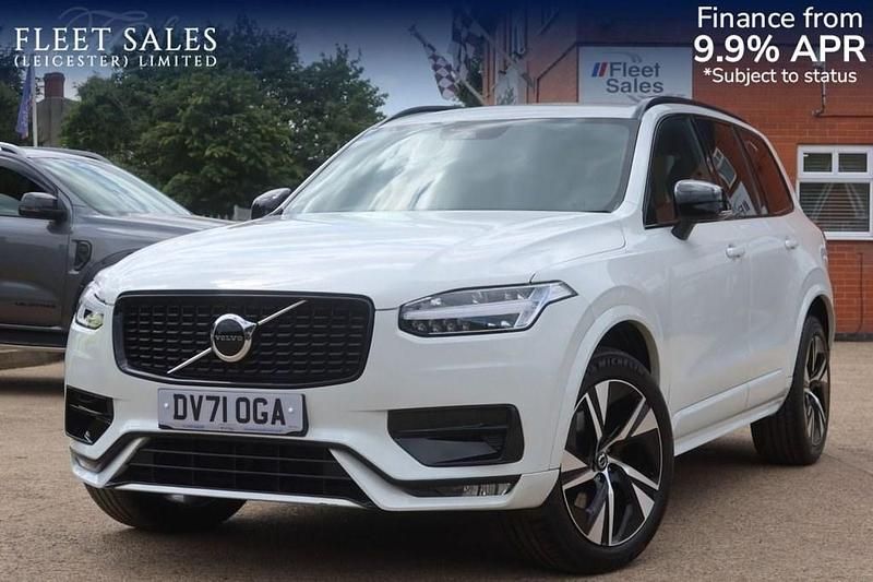 White Used 2021 Volvo XC90 R-Design SUV | £36,495 (Fair price) - Image 1/3