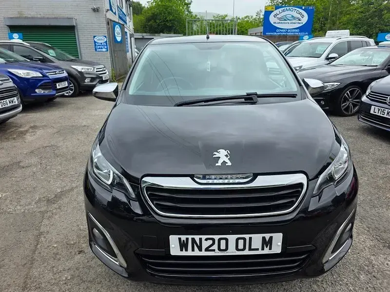 Used Peugeot 108 Collection 2020 Black