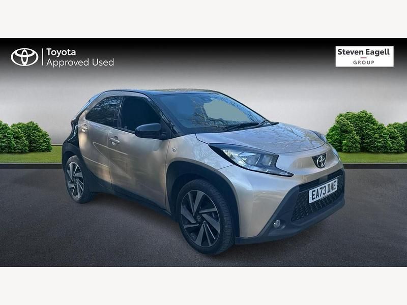 Beige Used 2023 Toyota Aygo Hatchback | £13,138 (Fair price) - Image 1/3