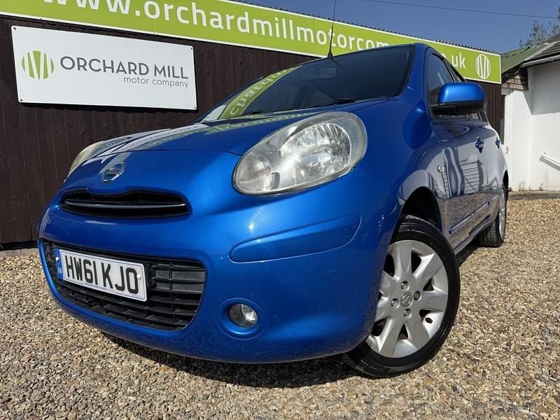 Used Nissan Micra Acenta 2011 Blue Hatchback