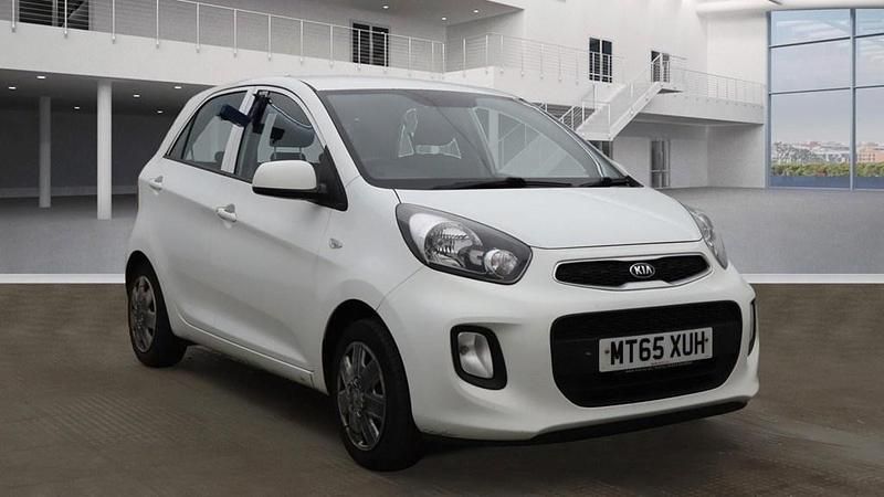 White Used 2015 Kia Picanto Hatchback | £4,490 (A bit pricey) - Image 1/4