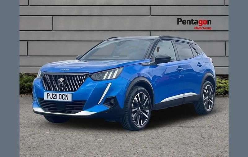 Used Peugeot 2008 Premium 128 HP (94 kW) 2021 Blue SUV
