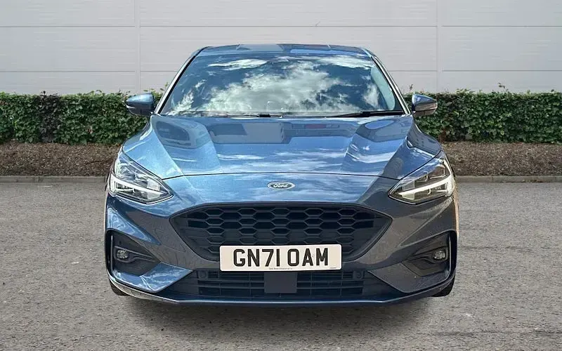 Used Ford Focus ST-Line X 125 HP (91 kW) 2021 Blue Hatchback