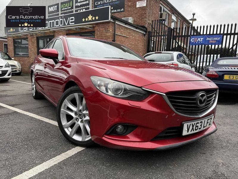 Begagnad Mazda 6 Inclusive 148 HK (108 kW) 2013 Röd Sedan