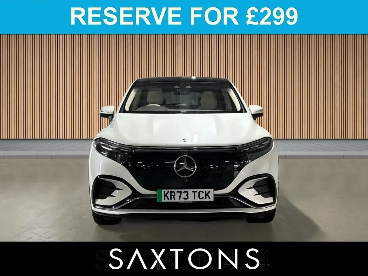 Used Mercedes EQS580 Business 400 kW (544 HP) 2024 Diamond white SUV