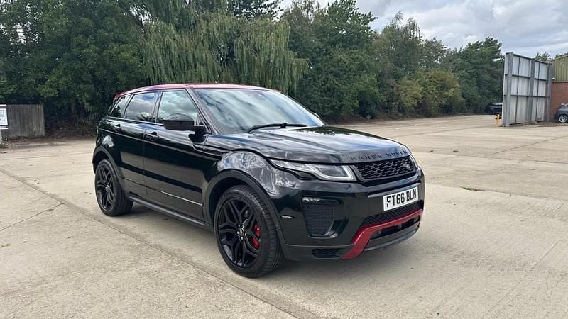 Black Used 2017 Land Rover Range Rover evoque S Estate | £10,995 (Expensive) - Image 1/4