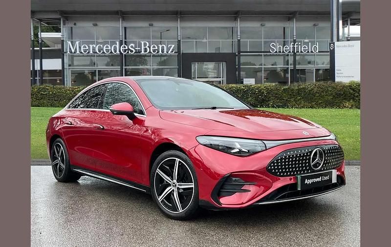 Used Mercedes CLA 250+ AMG line 200 kW (272 HP) 2025 Red Sedan