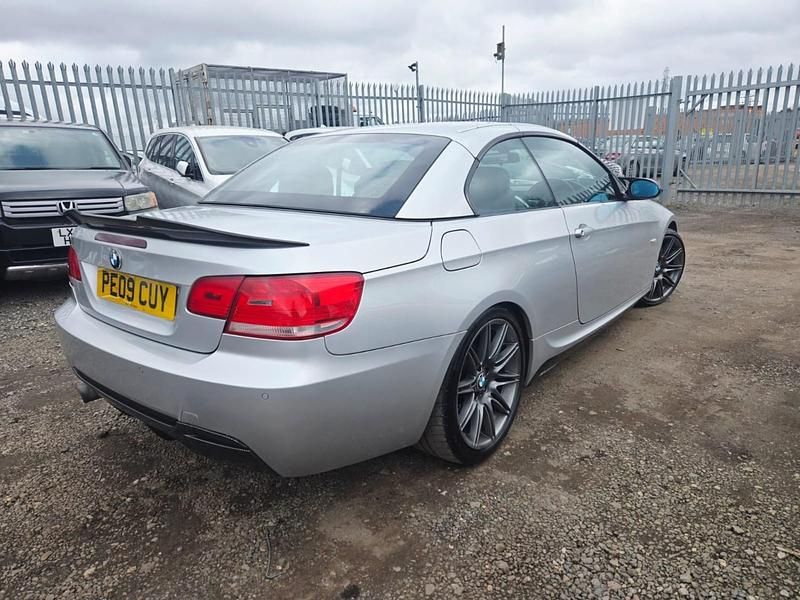 Used BMW 320 Cabriolet M Sport 2009 Silver Cabriolet