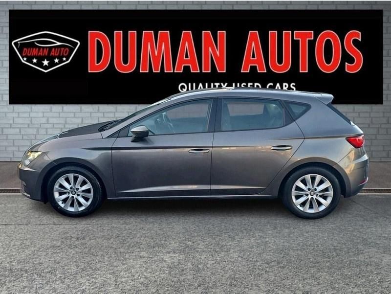 Begagnad Seat Leon Ecomotive 115 HK (84 kW) 2017 Grå Halvkombi