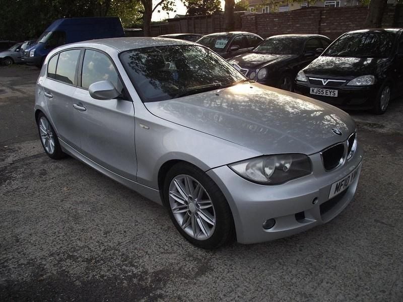 Used BMW 116 M Sport 122 HP (89 kW) 2010 Silver Hatchback