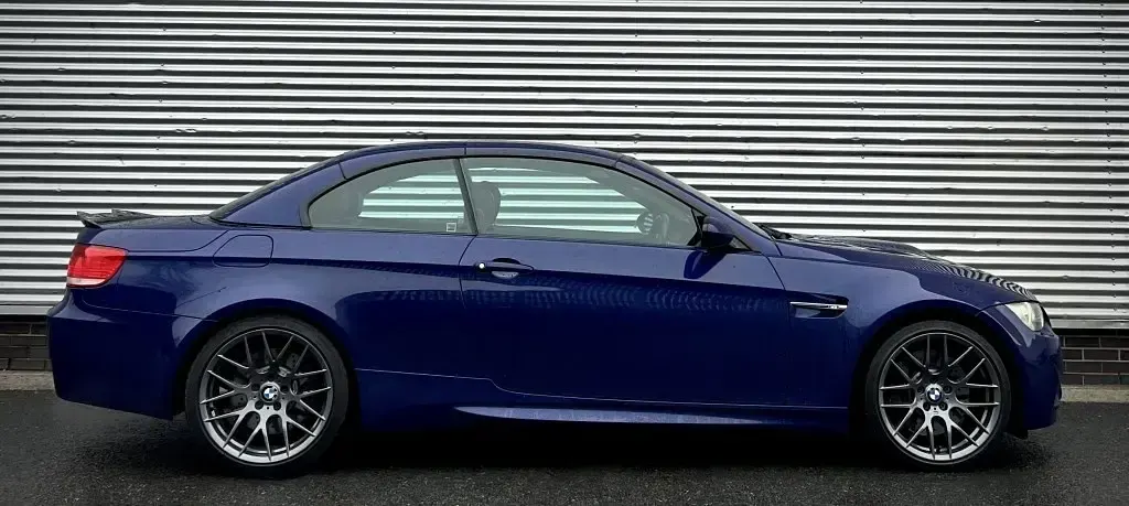 Begagnad BMW M3 Cabriolet Comfort Edition 2008 Blå Cab