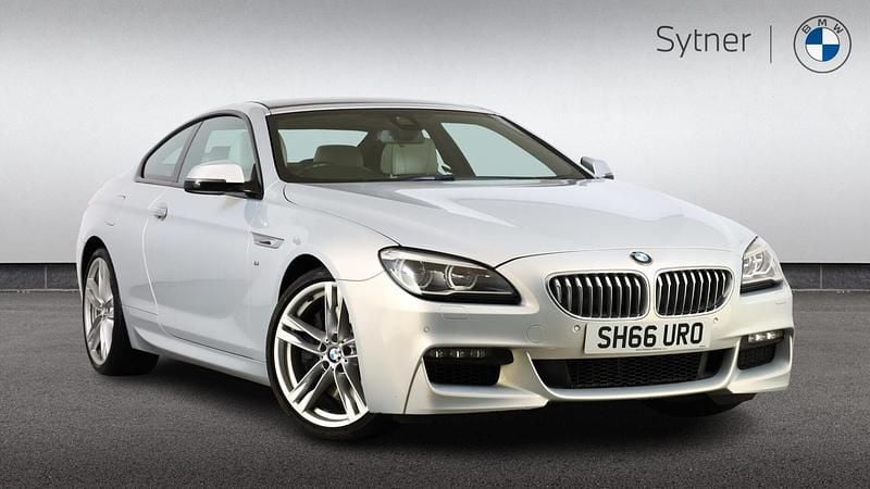 Silver Used 2016 BMW 650 M Sport Coupe | £30,000 - Image 1/4