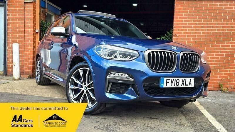 Used BMW X3 M Sport 360 HP (264 kW) 2018 Blue SUV