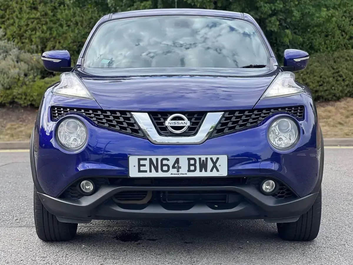 Used Nissan Juke Acenta Premium 117 HP (86 kW) 2015 Blue SUV