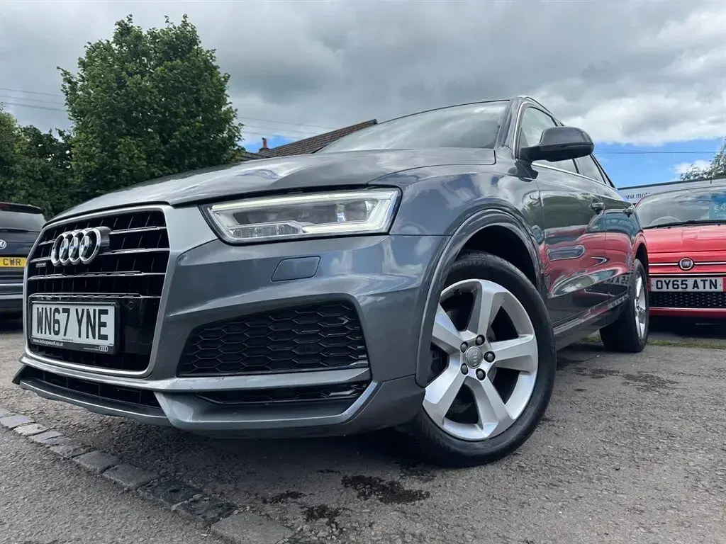 Used Audi Q3 S-Line 150 HP (110 kW) 2018 Grey SUV