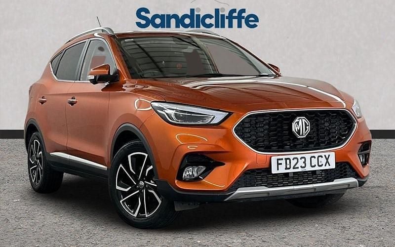Metallic hoxton orange Used 2022 MG ZS Exclusive Sedan | £14,013 (Fair price) - Image 1/4