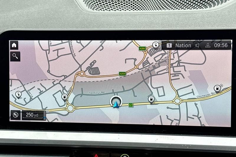 Used BMW 330e Sport Line 2021 Red Sedan