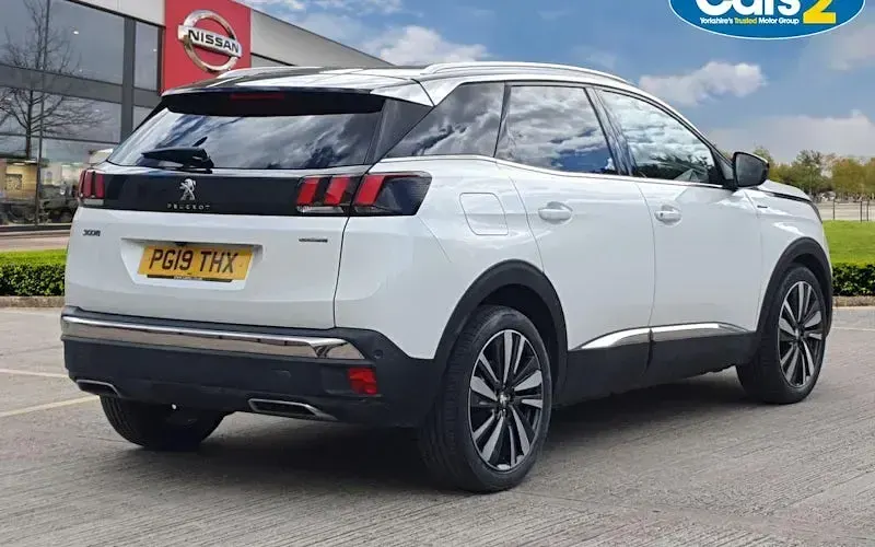 Second-hand Peugeot 3008 GT-line 131 CP (96 kW) 2019 Alb SUV