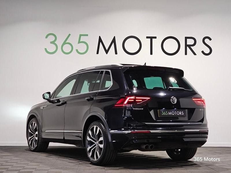 Used VW Tiguan R-line 150 HP (110 kW) 2018 Black SUV