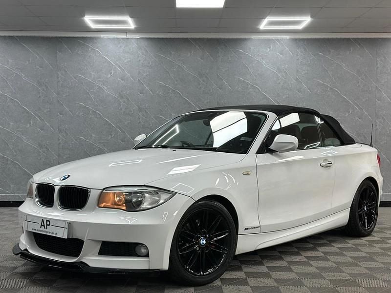 White Used 2013 BMW 118 Cabriolet M Sport Cabriolet | £7,490 (A bit pricey) - Image 1/4
