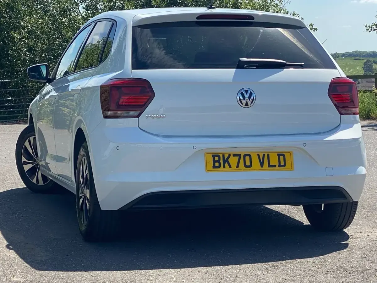 Used VW Polo Match 80 HP (58 kW) 2020 Pure white Hatchback