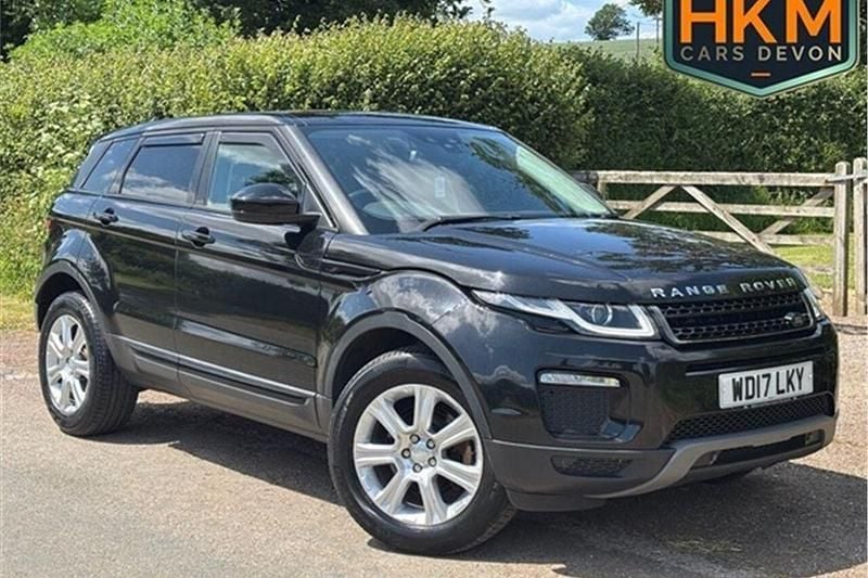 Black Used 2017 Land Rover Range Rover evoque SE SUV | £8,999 (Fair price) - Image 1/4