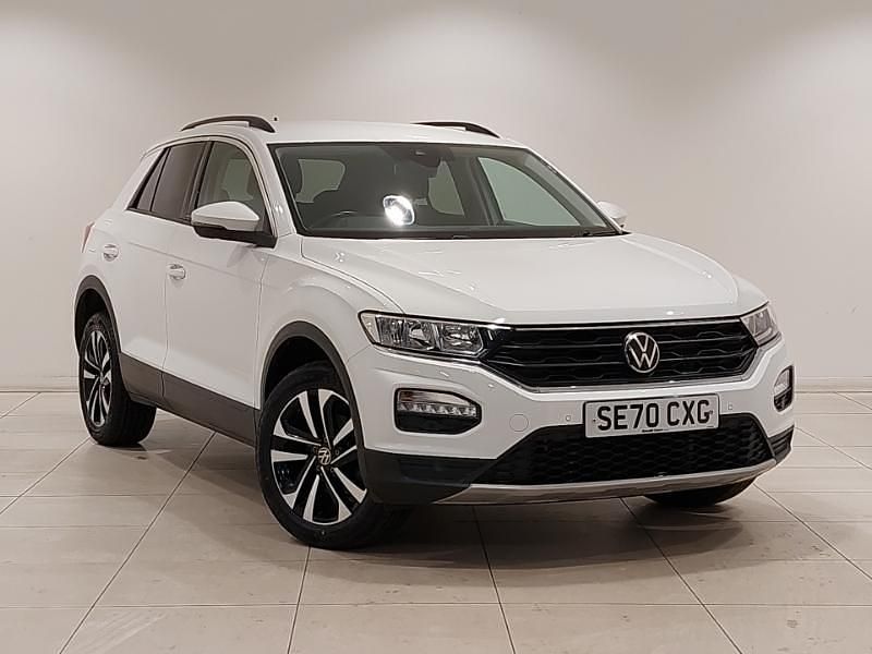 White Used 2021 VW T-Roc United SUV | £18,498 (Fair price) - Image 1/4