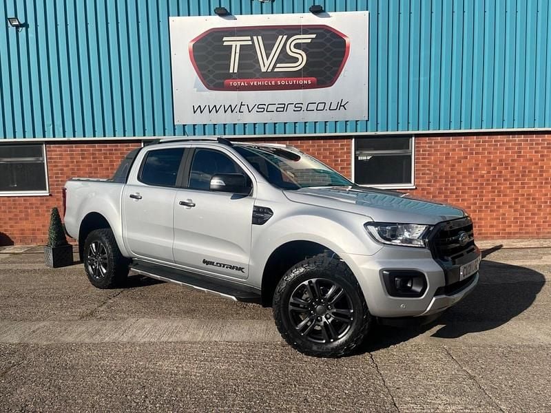 Silver Used 2021 Ford Ranger Wildtrack Pickup | £19,984 (Good price) - Image 1/4