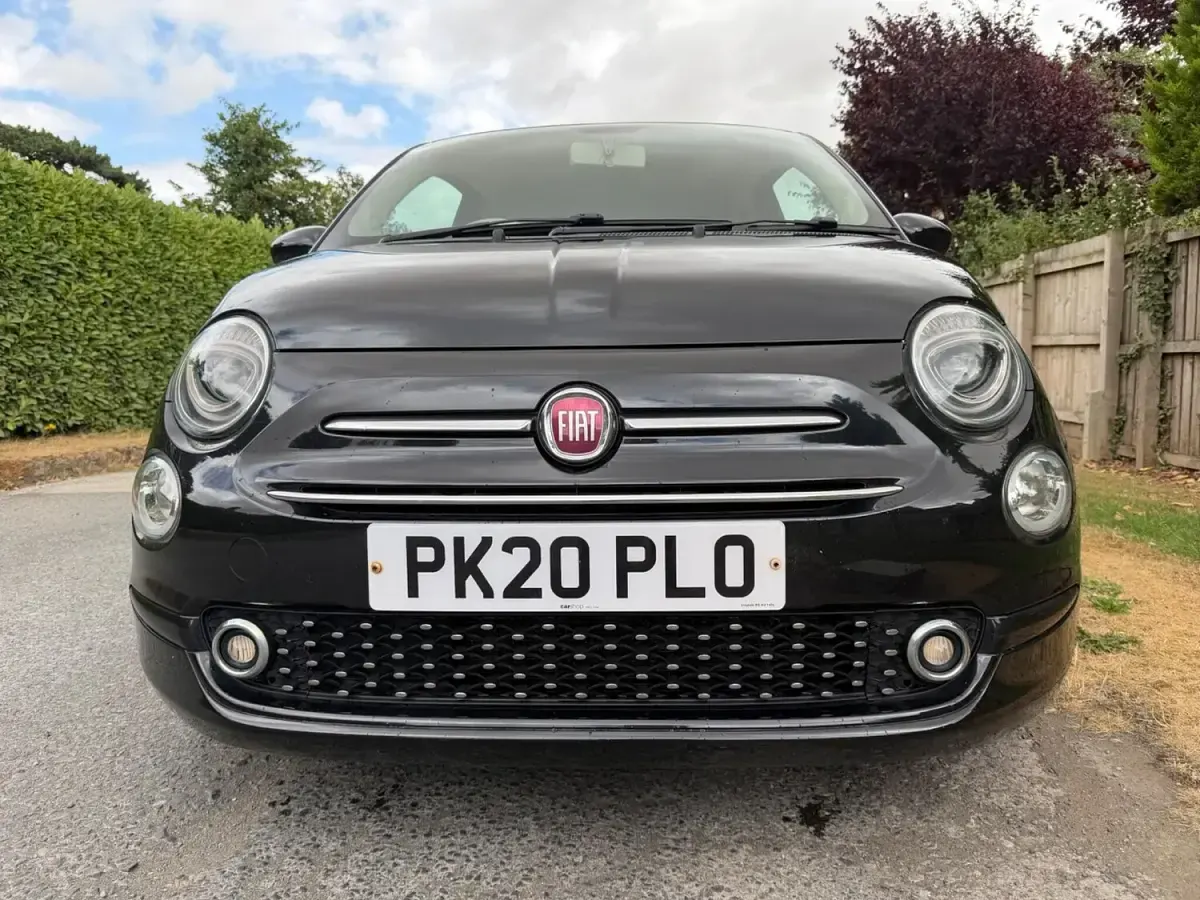 Used Fiat 500 Lounge 69 HP (50 kW) 2020 Black Hatchback