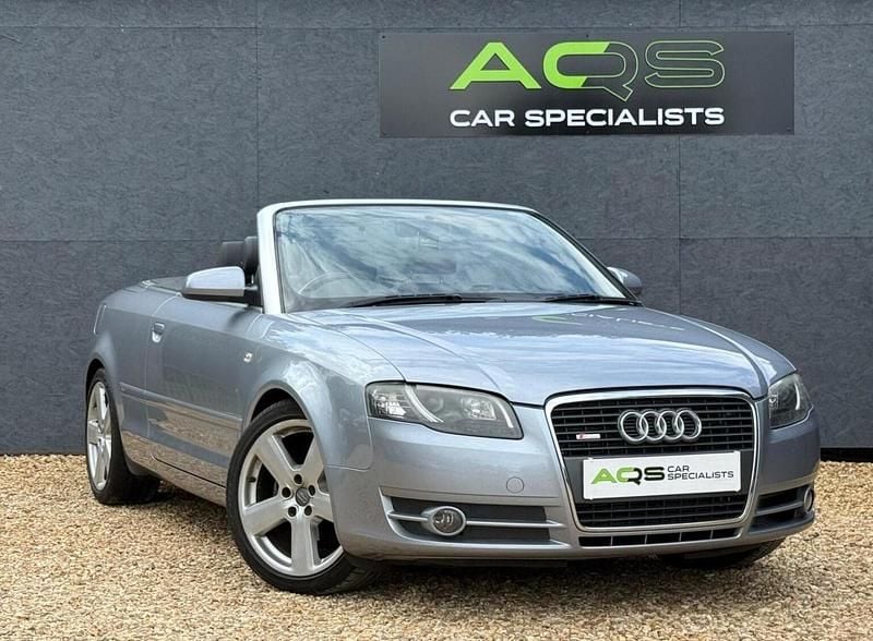 Silver Used 2008 Audi A4 Cabriolet S-Line Cabriolet | £2,495 (Fair price) - Image 1/4
