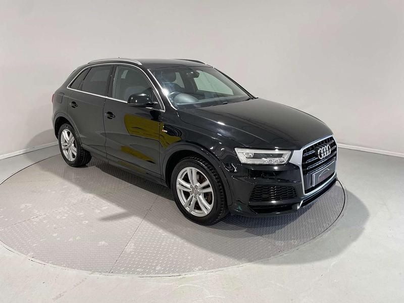Used Audi Q3 S-Line 150 HP (110 kW) 2017 Black SUV